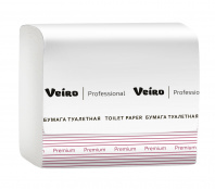 Туалетная бумага 2сл., в листах Veiro Professional Premium, 100% цел.,210х108мм.,30пачх250лст. TV302
